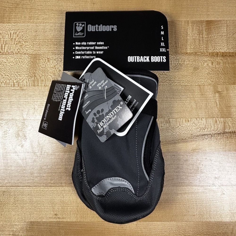 NEW HURTTA Outback Non‎ Slip All Weather Dog Boots Shoes Size XL